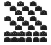 Mikikit Lot de 30 Capuchons d'Interrupteur en Caoutchouc Robustes et Étanches pour Lampe Torche Protection Miniature pour Bouton-Poussoir Compatible Multiples Modèles Usage Extérieur