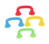 Mikikit Lot de 4 Téléphones Chuchotants en Plastique Coloré pour Tout-Petits Éducatif de Prononciation et Développement Linguistique Adapté aux Jeux D’Écoute et Apprentissage en Classe