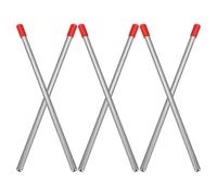 Mikikit Lot de 6 Tiges Supports en Acier Inoxydable pour Lave-Vaisselle Porte-Bouteilles Compatibles avec Paniers Standard Égouttoirs pour Bouteilles et Verres Format Compact Cuisine