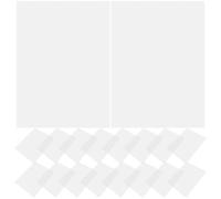 Mikikit Lot de 60 Feuilles de Papier de Pressage Blanc pour Fleurs et Feuilles, Papier Buvard Extra Résistant pour Création D'échantillons, pour Activités Manuelles la Maison
