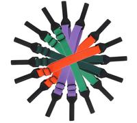 Mikikit Lot de 8 Cordons Élastiques Ajustables en Polyester Colorés pour Lunettes D’garçon et Filles, Sangles Anti-chute pour Filles et Garçons, pour Activités Quotidiennes et Maintien