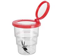 Mikikit Loupe d'Observation d'Insectes pour Garçon et Filles Boîte de Collecte d'Insectes Kit d'Exploration Scientifique Conteneur d'Habitat Solide Outil d'Observation en Plein Air