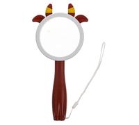 Mikikit Loupe Main Garçon Fille Grossissement Portable Design Mignon Exploration Nature Observation Insectes Plantes Sécurisée