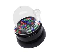 Mikikit Machine à Loterie Électrique Tirage de Boules de Trois Couleurs, sans Pile, Légère et Portable, Appareil pour Jeux de Loto et Tirage au Sort, pour Soirées, Cafés et Événements