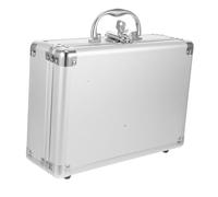 Mikikit Mallette Aluminium Multifonction Compacte et Légère Valise de Rangement Portable avec Compartiments Organisés pour Outils Maquillage et Accessoires Petite Valise Robuste pour