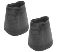 Mikikit Manchettes de Plongée Étanches en Caoutchouc - 2 Paires pour Réparation des Joints de Poignet - Accessoire pour Combinaisons de Natation et Snorkeling