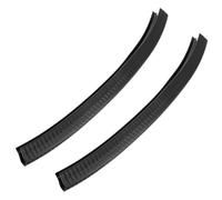 Mikikit Manchon de Bord Skateboard 35 CM Noir en Silicone et Acier Bande Adhésive Résistante pour Planche de Surf et Glisse Outdoor