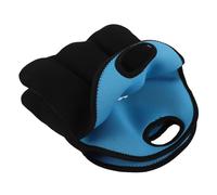 Mikikit Manchon Isotherme pour Bouteille De Bière 6 Compartiments en Néoprène Bleu Poignée Isotherme à Bière pour Transport Extérieur Et Glacière De Poche Pliable