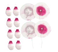 Mikikit Manchons De Lanterne De Camping 50pcs Manchons Compatible Gaz Et Kérosène Installation Facile Accessoires pour Camping Air Éclairage Extérieur