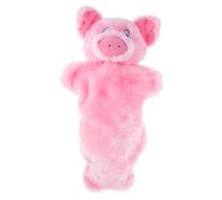 Mikikit Marionnette Main Cochon Peluche Douce Interactif pour Garçon Fille Jeu Imagination et Conte Educatif