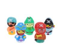 Mikikit Marionnettes Doigts Pirate Légères Jouets Pratiques pour Garçon Fille Couvre-Doigts Animés pour Histoires et Jeux Cadeau Garçon Fille Portable