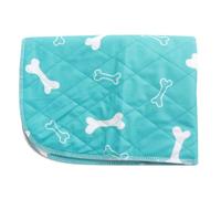 Mikikit Matelas Entraînement pour Animaux Tapis Absorbant Et Antidérapant pour pour Chiens Motif Osseux Couleur Verte s