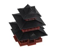 Mikikit Miniature pour Décoration Zen Statue De Jardin pour Bureau Accessoires De Japonaise Ornement De Architecture