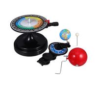 Mikikit Modèle Éducatif Système Solaire à Trois Sphères pour Garçon Fille Globe Interactif Tactile Outil Pédagogique Astronomie et Géographie Apprentissage Ludique pour Garçons et Filles