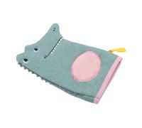 Mikikit Moufles De Bain Bébé Dessin Animé Vert Éponge De Bain Pour Tout-petits Doux Et Exfoliant Peau Sensible Usage Quotidien