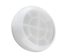 Mikikit Moule à Bougie Cylindrique en Silicone Réutilisable 21 X 21 X 6,5 Cm pour Bougies Chauffe-plat Coniques, Flexible et Facile à Démouler, pour Loisirs Créatifs et Fabrication