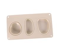 Mikikit Moule Silicone Forme Galet pour Fabrication DIY Flexible Facile à Nettoyer Cadeau pour Amateurs de Couleur Aléatoire Couleur Aléatoire