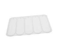 Mikikit Moule Silicone pour Marque-pages DIY Résine Époxy Outil et Sûr pour Étudiants Création Personnalisée avec Fleurs Séchées et Paillettes Papeterie Scolaire