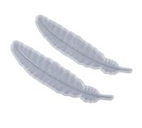 Mikikit Moules en Silicone Flexibles et Sûrs Outil pour Création de Bijoux et Loisirs Créatifs DIY Lot de 2 pour Marque-pages en Résine UV