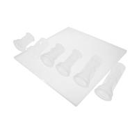 Mikikit Moules en Silicone pour Échiquier International 3D Moules Époxy Réutilisables pour Pièces D’Échecs Grand Format Adaptés au Bricolage DIY et Moulage en Résine Surface Lisse et