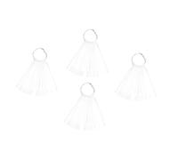 Mikikit Nuancier Ongles 150 Pièces Transparent Taille Moyenne pour Manucure Professionnelle Accessoires Salon Présentation Couleurs Anneau Métallique Pratique