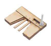 Mikikit Outil Amarrage Bois pour Modèles de Accessoire pour Fixation de Maquettes de Bateaux Affichage à Échelle et Aide à Production