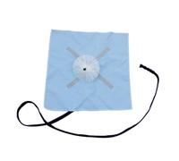 Mikikit Outil de Nettoyage Saxophone Alto avec Chiffon Microfibre et Brosse Nylon pour Tube Intérieur Accessoire Entretien Sax et Absorption Deau et Portable Bleu