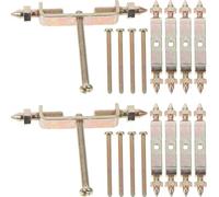 Mikikit Outil de Réparation pour Boîte D'installation de Type 86 en Pvc Tiges de Support Polyvalentes pour Boîtier Électrique Mural, Pack de 10 Pièces
