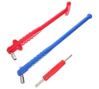 Mikikit Outil d'Installation de Tige de Valve et Extracteur de Valve Pneu 3 Pièces pour Voiture Moto Surface Texturée pour Usage Professionnel