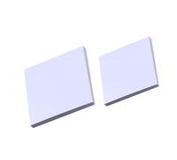 Mikikit Palette De Mélange Pour Manucure 100 Pièces Grosse Taille Jetable Palettes De Peinture Pour Onglerie Multi-usages Salon De Beauté