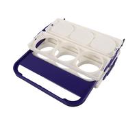 Mikikit Panier à Bouteilles de Bière Facile à Pliable en PP avec Poignée Confortable Porte-bières pour Boissons Portable, pour Pique- et Sorties en Plein Air