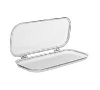 Mikikit Panier à Couverts Argenté en Acier Inoxydable 304 pour Lave-vaisselle Panier Porte-ustensiles Rangement Pratique pour Baguettes et Argenterie Cuisine et Restaurant