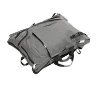 Mikikit Paquet à Outils de Dessin en Polyester Compartiments Multiples et Poignée Renforcée, Paquet Portefeuille pour Matériel d'art, Transport Confortable pour Artistes en Déplacement