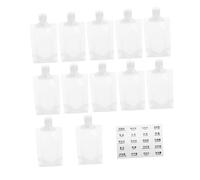 Mikikit Paquet De Voyage Lotion Vides 13 Pièces 50 Ml Compression Souple Usage Quotidien Voyage Multifonction Pour Cosmétiques Rangement