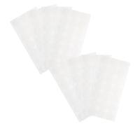 Mikikit Pastilles Adhésives Double Face Rondes 5 Cm, Silicone Haute Résistance, 200 Pièces, Ruban Adhésif sans Résidu pour Fixation Caméra Embarquée, Loisirs Créatifs, Décoration