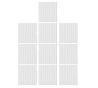 Mikikit Pastilles Adhésives Double Face Transparentes Ø10 MM 1000 Pièces Pâte Adhésive Repositionnable sans Trace pour Affiches Loisirs Créatifs Décoration Murale et Fixation