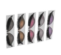 Mikikit Patchs Maquillage Yeux Autocollants 5 Paires Express Résistants à L’eau pour Femmes Toutes Peaux Usage Quotidien