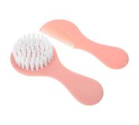 Mikikit Peigne et Brosse pour Garçon Fille Ensemble de Toilettage Né Accessoires de Bain pour Nourrissons