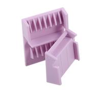 Mikikit Peigne Guide pour Tondeuse à Cheveux et Barbe Dents Arrondies pour Contrôle des Cheveux Lâches Guide de Coupe Pratique pour Réparation des Pointes Fourchues Compatible Tondeuses