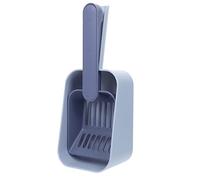 Mikikit Pelle à Litière pour Chat Professionnelle avec Ramasse Poussière Outil Pratique pour Nettoyage et Rapide des Déchets