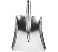 Mikikit Pelle à Poussière Acier Inoxydable sans Manche Pelle Multifonction de Nettoyage pour Bureau et Extérieur Pratique pour Neige et Déchets