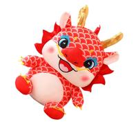 Mikikit Peluche Dragon Zodiacal Décoration Festive pour Nouvel an Chinois pour Maison et