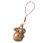 Mikikit Pendentif Téléphone Lapin Mignon Pendentif Porte-clés Décoratif Léger Cadeau Fête des Pères Beau-père Anniversaire