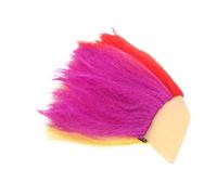 Mikikit Perruque Multicolore pour Femmes Design Arc-ciel Accessoire de Déguisement pour Halloween Mardi Gras et Cosplay