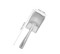 Mikikit Petite Pelle de Jardin Acier Inoxydable Outil Ergonomique Multifonction pour Plantation Creusage de Sable et Nettoyage de Cheminée Portable pour Jardinage et Activités Plein Air