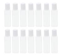 Mikikit Petites Bouteilles en Plastique Pp pour Solution D'entretien des Lot de 25 Légères et Portables Accessoire pour Voyage