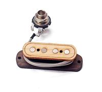 Mikikit Pickup Guitare à Érable Capteur pour Guitare Soundhole Remplacement pour Cigar Box Accessoire Musical