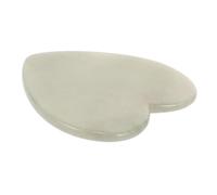 Mikikit Pierre de Jade Gua Sha Visage Naturel, Outil Facial Gua Sha Sûr et Doux, Usage Polyvalent pour Visage et Cou, Style Élégant et Sculptant