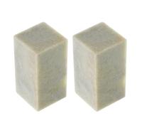 Mikikit Pierres à Graver pour Sceau Traditionnel Chinois en Pierre Naturelle, 2 Pièces Faciles à Sculpter, pour Calligraphie et Scrapbooking