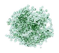 Mikikit Pierres de Cristal de Verre Transparentes 500 G pour Aquarium et Réservoir de Tortues, Galets Décoratifs Colorés en Quartz, Gravier pour Décor D’Aquarium Eau Douce et Aménagement